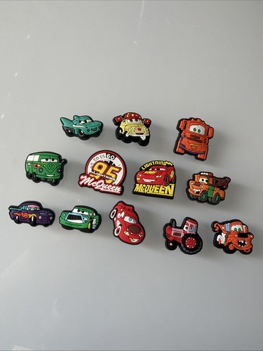 Cartoon cars shoe charms - x,