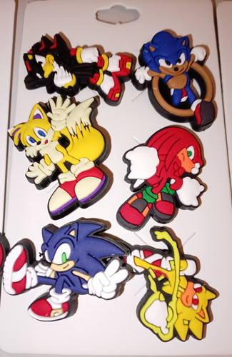 Sonic hedgehog charms fits - sonic,