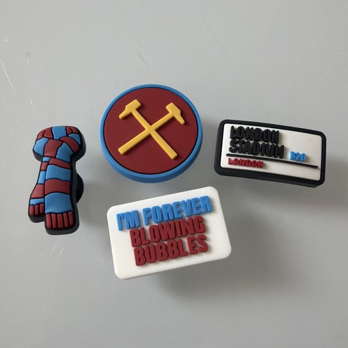 West ham united shoe charms - 4x,