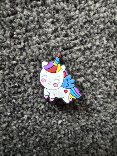 Unicorn croc jibbitz charm