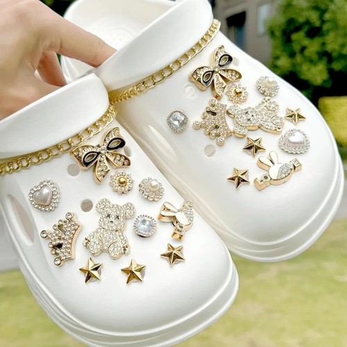 24pcs pvc shoe charms for - shoe, croc
