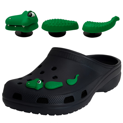 Cute charms alligator - cute,