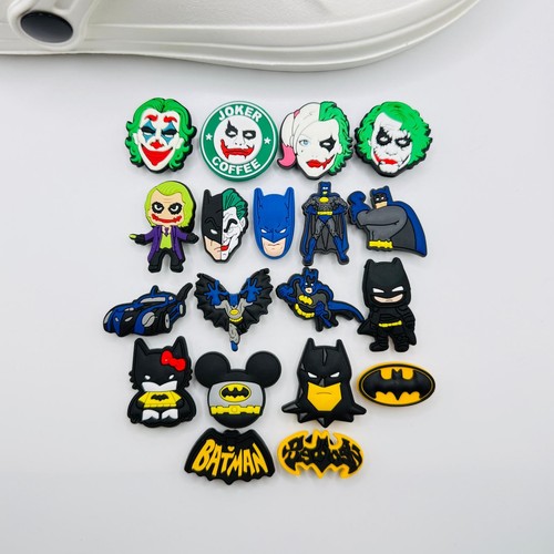 Batman charms fits crocs set - batman,