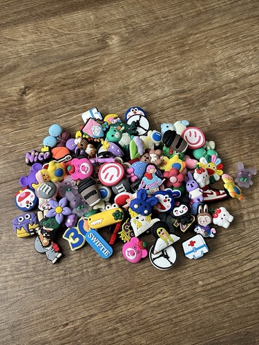 100pc for croc charms - croc, mega