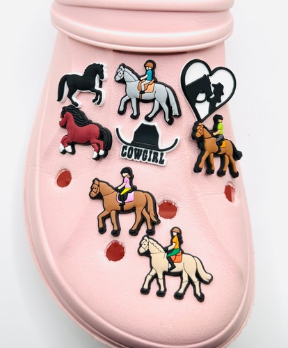 Horse charms fits crocs - charms,