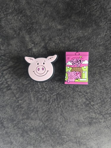 Percy pig shoe charms - 2,