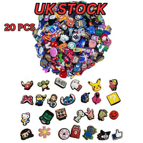20pcs premium croc - 20pcs, charms