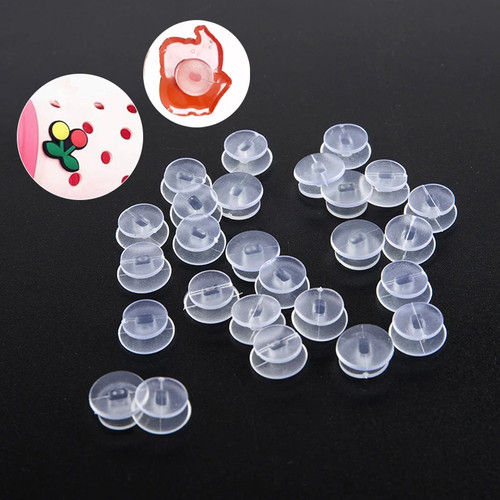 25x transparent buttons - transparent,