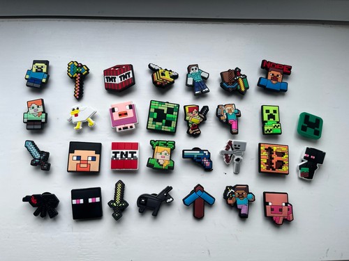 Minecraft shoe charms 29pcs - minecraft,