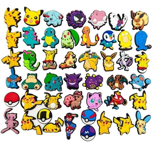 Pokemon croc charms - mega, value
