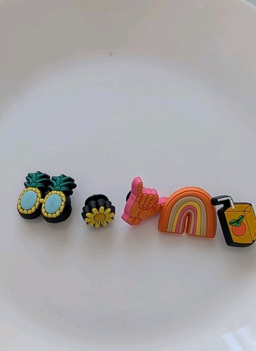 5pcs crocs shoes charms - 5pcs,