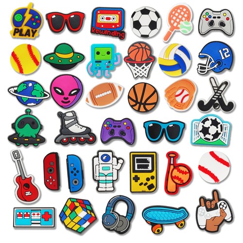 Pcs croc charms for kids - pcs,