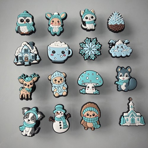 Winter mix shoe charms - mix,