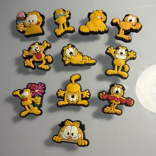 Garfield shoe charms - garfield,