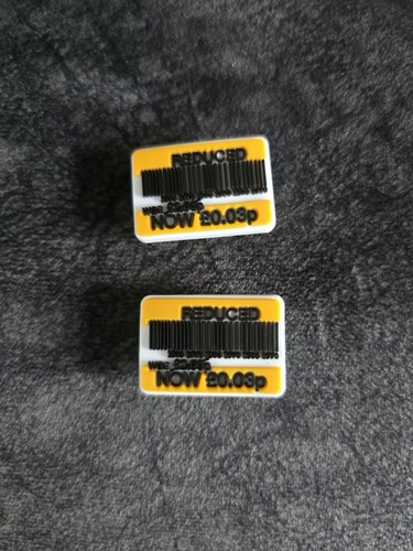 Reduced sticker novelty shoe - reduced,