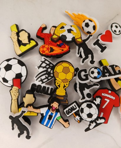 Football shoe charms for - , crocs