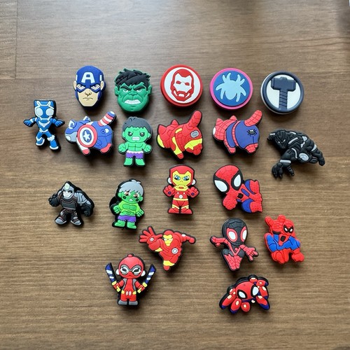 20pcs marvel croc shoe - 20pcs,
