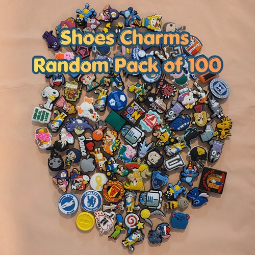 100 random shoe charms for - 100,