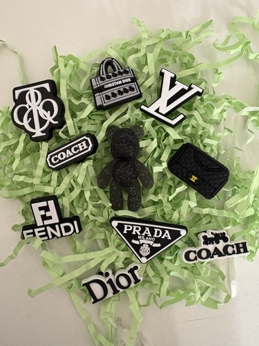 Black and white bundle charms - and,