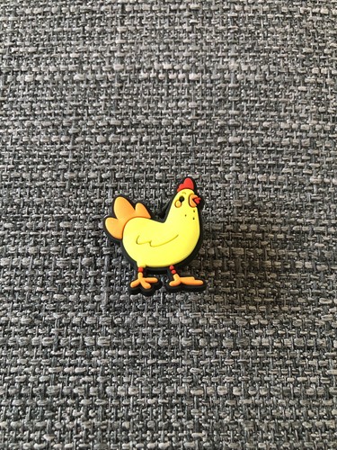 Cute chicken croc jibbitz