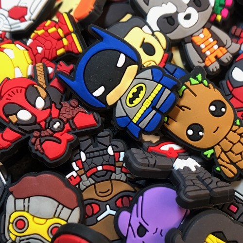 Superhero croc charms - superhero,