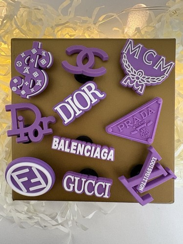 Purple crocs charms include - crocs,