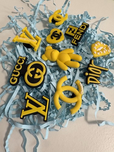 Yellow charms for - for, crocs