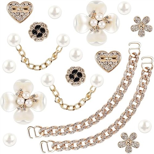 18pcs diy shoe charms - 18pcs,