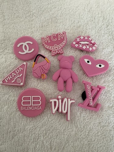 Pink crocs charms bundle - pink,