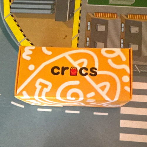 Crocs logo shoe charm - logo,