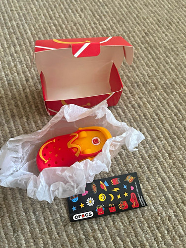Mcdonald crocs charm key - mcdonald’s,