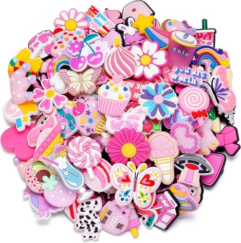 100pc for croc charms - croc, mega
