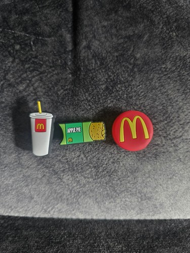 Mcdonald shoe charms - 3, mcdonald's