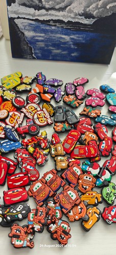 Cars shoe charms fits crocs - shoe,