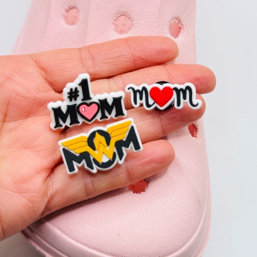 Mum charms fits crocs set - fits,