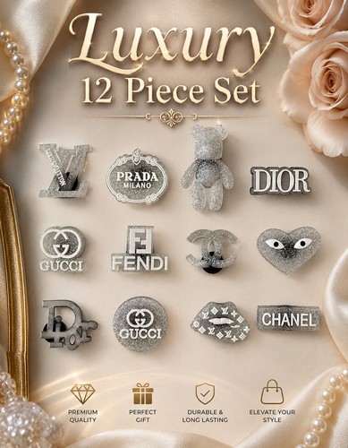 12x silver fashionable - silver,